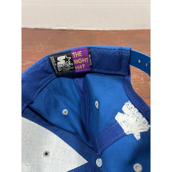 Vintage Starter Duke Blue Devils NCAA Snapback Hat Blue & Gray X3 - Picture 4 of 4